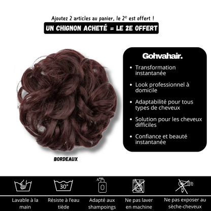 GOHVA™ Chignon Effet Décoiffé