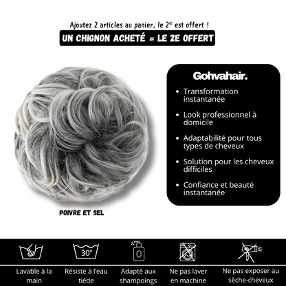 GOHVA™ Chignon Effet Décoiffé