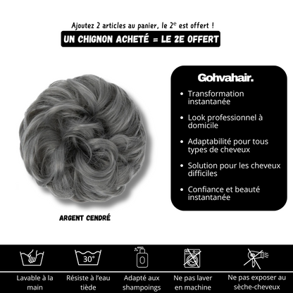 GOHVA™ Chignon Effet Décoiffé